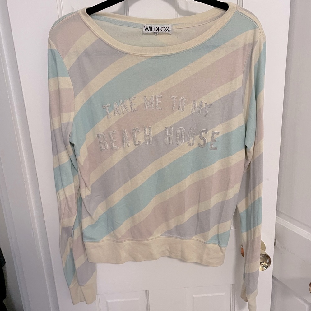 Wild Fox Take Me to My Beach House Sweatshirt